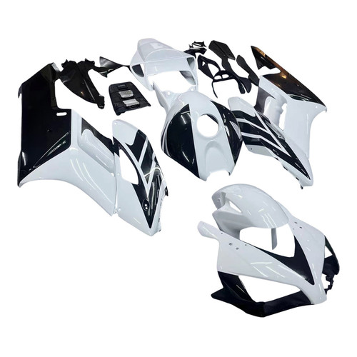 2004-2005 Honda CBR1000RR Amotopart Fairings White Black CBR Racing Customs Fairing