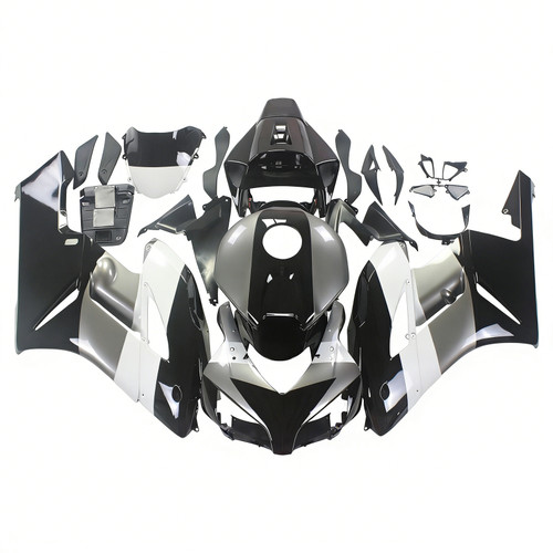 2004-2005 Honda CBR1000RR Amotopart Fairings Black Silver Repsol Racing Customs Fairing