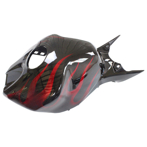 2006-2007 Honda CBR1000RR Black & Red Flame Racing Amotopart Fairings