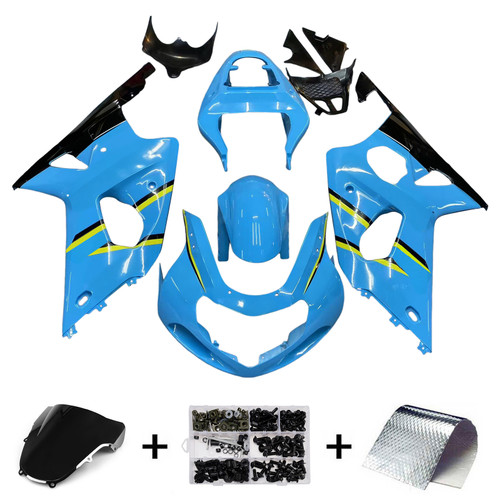 Injection Fairing Kit Bodywork Plastic ABS fit For Suzuki GSXR1000 2000-2002