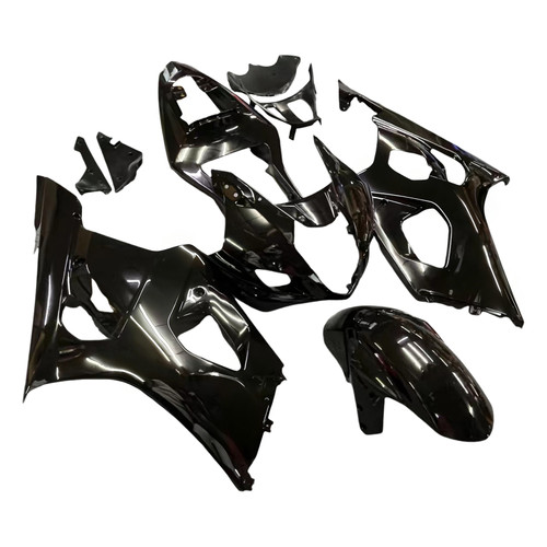 2003-2004 Suzuki GSXR 1000 Black Suzuki Racing Amotopart Fairings