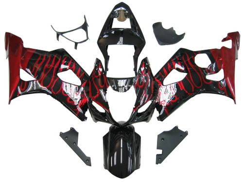 Injection Fairing Kit Bodywork Plastic ABS fit For Suzuki GSXR1000 2003-2004