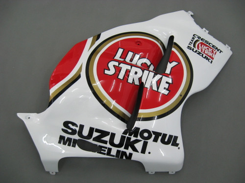 Fairings Suzuki GSX1300 Hayabusa White & Red Lucky Strike Racing  (1999-2007)