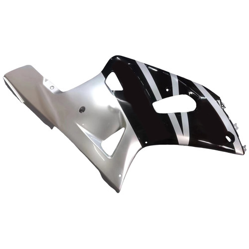 2001-2003 Suzuki GSXR 600 Amotopart Fairings Black & Silver GSXR Racing