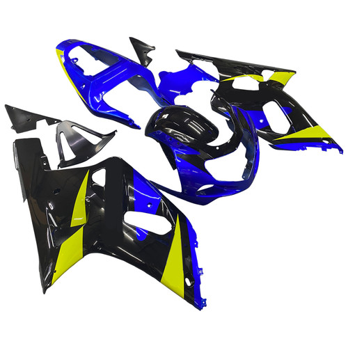 2001-2003 Suzuki GSXR 600 Amotopart Fairings Blue & Black GSXR Racing