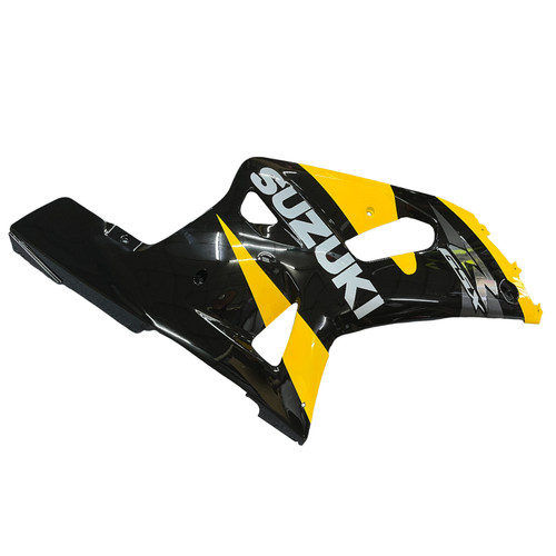 Fairings Suzuki GSXR 600 Black & Yellow GSXR Racing  (2001-2003)