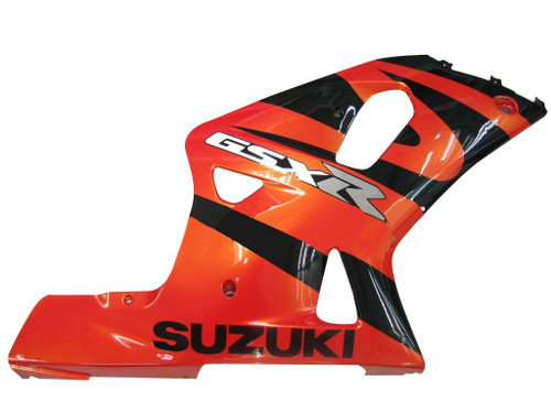 Fairings Suzuki GSXR 600 Orange Metallic & Black GSXR Racing  (2001-2003)