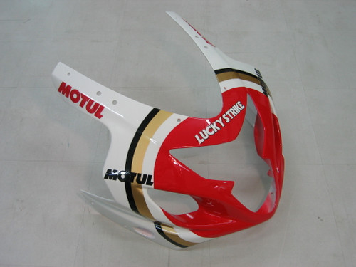 Fairings Suzuki GSXR 600 750 White & Red Lucky Strike Racing  (2004-2005)