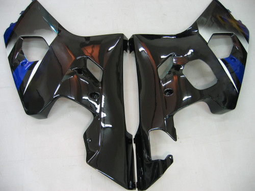 2004-2005 Suzuki GSXR 600 750 Amotopart Fairings Blue Black Silver GSXR Racing