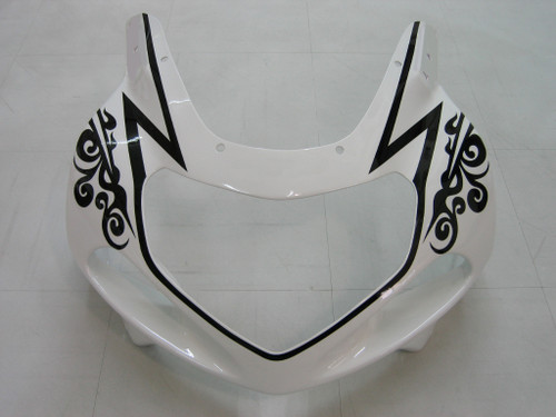 2001-2003 Suzuki GSXR 750 Amotopart Fairings White Black Alstare Corona Racing