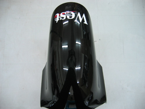 2000-2001 Kawasaki ZX12R Amotopart Fairings Black White West Racing