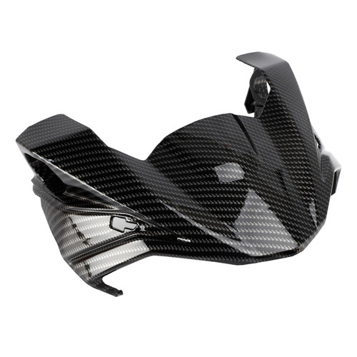 Carbon Front Nose Headlight Cover Surround Fairing For Kawasaki Z650 2017-2019