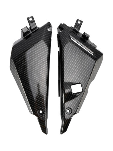 Carbon Side Frame Cover Panel Fairing Cowl For Kawasaki Z650 Ninja 650 2017-2020