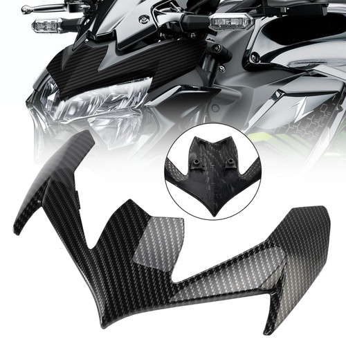 ABS Front Upper Nose Headlight Panel Cover Fairing For KAWASAKI Z900 2020-2021