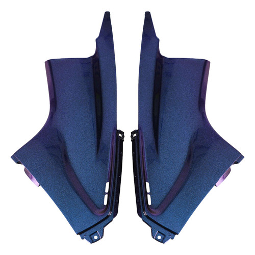 Gas Tank Side Trim Cover Panel Fairing Cowl for Yamaha YZF R6 2003-2005 Iridium