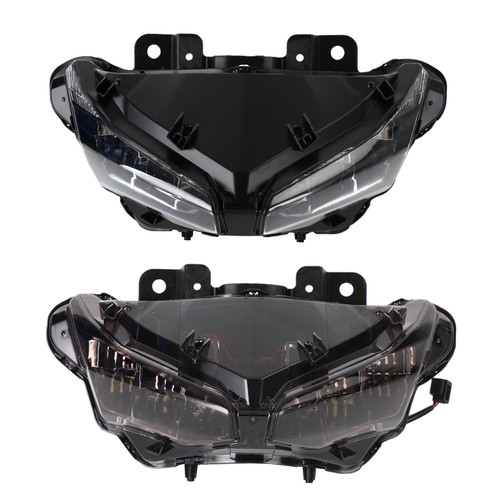 Front Headlight Grille Headlamp Grille Protector Smoke For Honda Cbr 650R 19-21