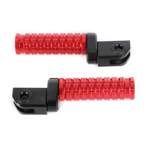 Front Footrests Foot Peg for Aprilia RS660 Tuono 660 RSV4 Factory 2021-2022 Red