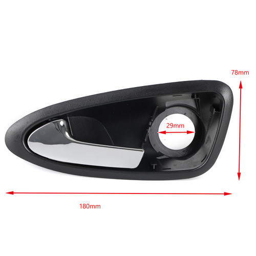 Front Left Interior Inner Door Handle 6J1837113A For Seat Ibiza IV 2009-2012