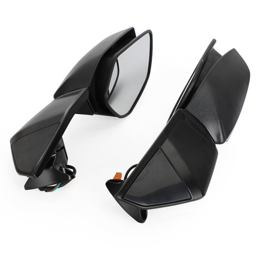 Left & Right Side Rear View Mirror Indicator For Kawasaki Ninja ZX10R 2016-2020