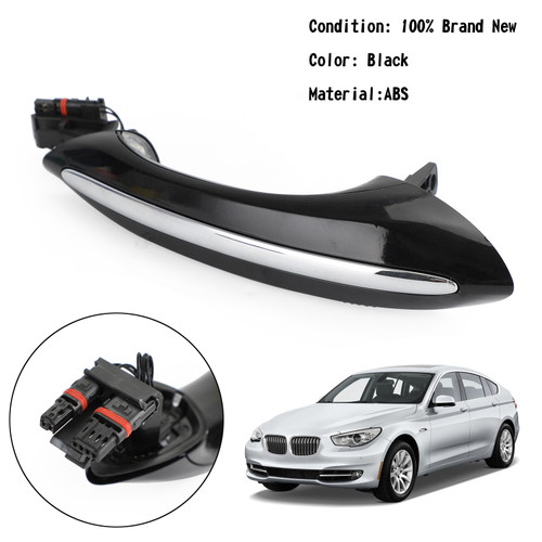 Black Exterior Rear Right Door Handle 51217231932 For BMW F10 F01 F02 F06 F11