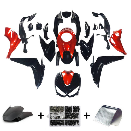 Injection Fairing Kit Bodywork Plastic ABS fit For Kawasaki Z1000 2014-2017