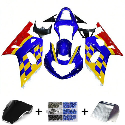 Injection Fairing Kit Bodywork Plastic ABS fit For Suzuki GSXR600 2001-2003