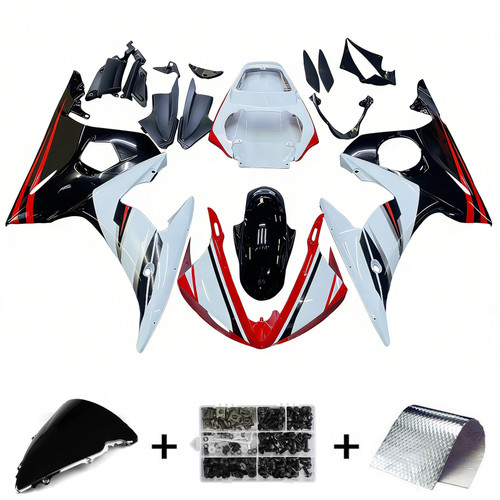 Injection Fairing Kit Bodywork For Yamaha YZF 600 R6 2003-2004 R6S 2006-2009