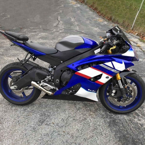 Injection Fairing Kit Bodywork Plastic ABS fit For Yamaha YZF 600 R6 2008-2016