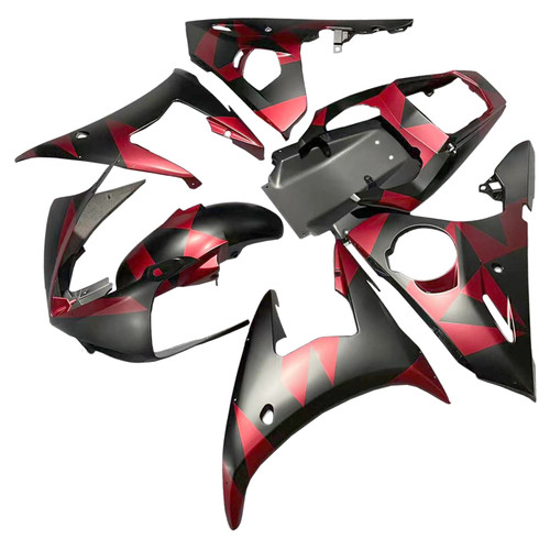 Injection Fairing Kit Bodywork Plastic ABS fit For Yamaha YZF 600 R6 2003-2004 R6S 2006-2009 #157