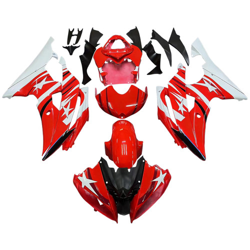 Injection Fairing Kit Bodywork Plastic ABS fit For Yamaha YZF 600 R6 2008-2016