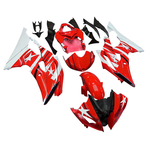 Injection Fairing Kit Bodywork Plastic ABS fit For Yamaha YZF 600 R6 2008-2016
