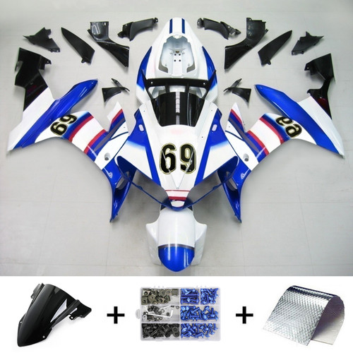 Injection Fairing Kit Bodywork Plastic ABS fit For Yamaha YZF 1000 R1 2004-2006