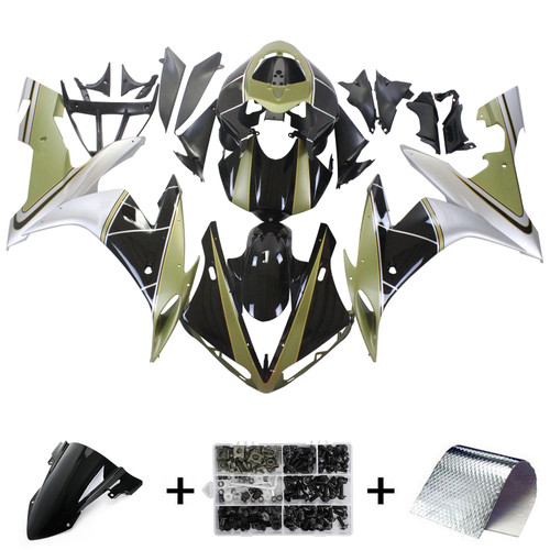 Injection Fairing Kit Bodywork Plastic ABS fit For Yamaha YZF 1000 R1 2004-2006