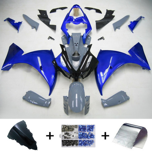 Injection Fairing Kit Bodywork Plastic ABS fit For Yamaha YZF 1000 R1 2012-2014