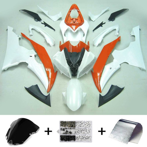 Injection Fairing Kit Bodywork Plastic ABS fit For Yamaha YZF 600 R6 2008-2016