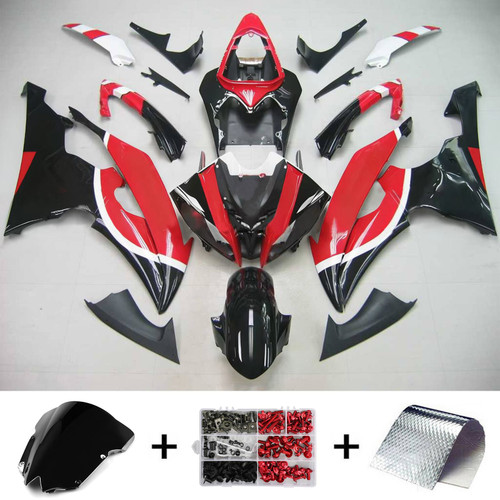 Injection Fairing Kit Bodywork Plastic ABS fit For Yamaha YZF 600 R6 2008-2016