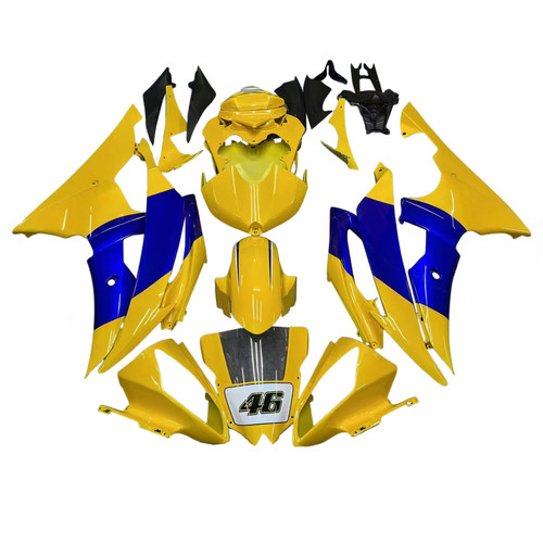 Injection Fairing Kit Bodywork Plastic ABS fit For Yamaha YZF 600 R6 2008-2016