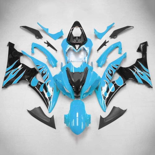 Injection Fairing Kit Bodywork Plastic ABS fit For Yamaha YZF 600 R6 2008-2016