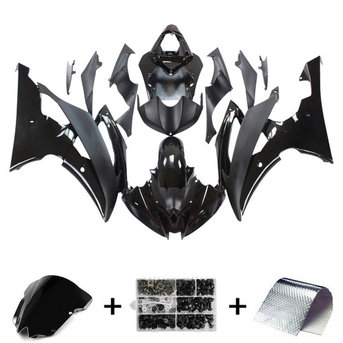 2008-2016 Yamaha YZF 600 R6 Injection Fairing Kit Bodywork Plastic ABS #132 Amotopart Fairing