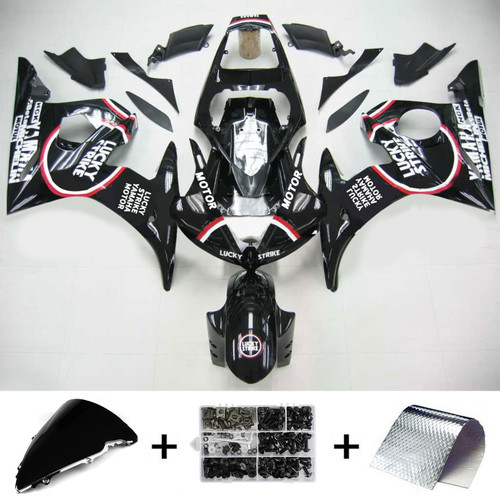 Injection Fairing Kit Bodywork Plastic ABS fit For Yamaha YZF 600 R6 2005 #105