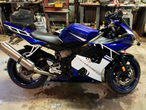 Injection Fairing Kit Bodywork Plastic ABS fit For Yamaha YZF 600 R6 2005