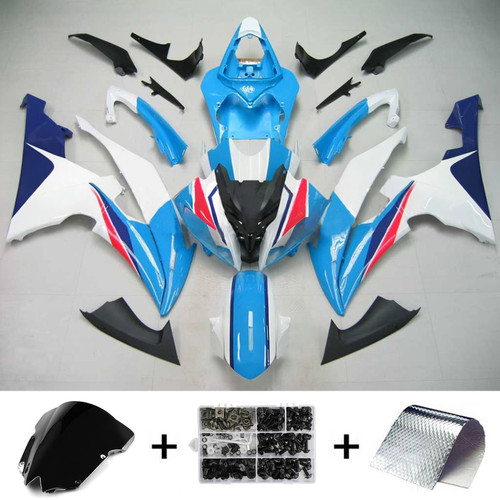 Injection Fairing Kit Bodywork Plastic ABS fit For Yamaha YZF 600 R6 2008-2016