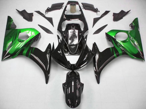 Injection Fairing Kit Bodywork Plastic ABS fit For Yamaha YZF 600 R6 2005