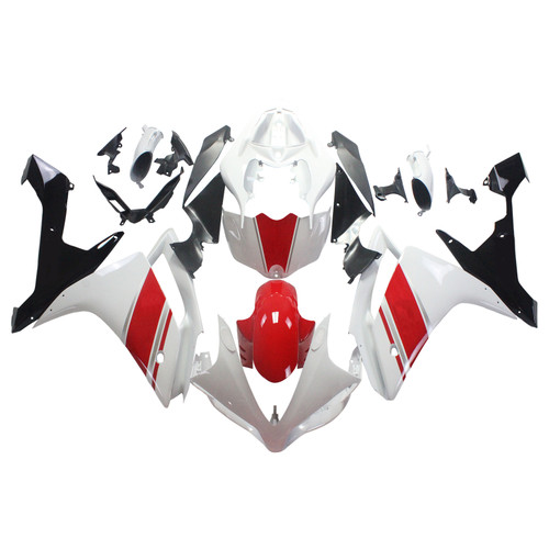 2007-2008 Yamaha YZF 1000 R1 Injection Fairing Kit Bodywork Plastic ABS #104 Amotopart Fairing