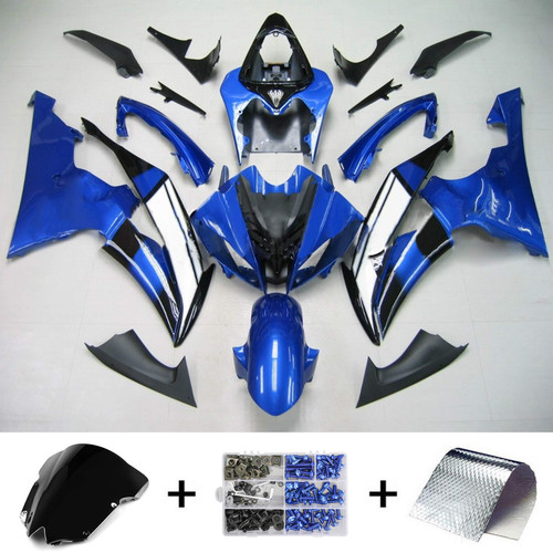 Injection Fairing Kit Bodywork Plastic ABS fit For Yamaha YZF 600 R6 2008-2016