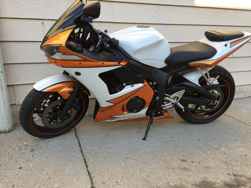 Injection Fairing Kit Bodywork Plastic ABS fit For Yamaha YZF 600 R6 2005