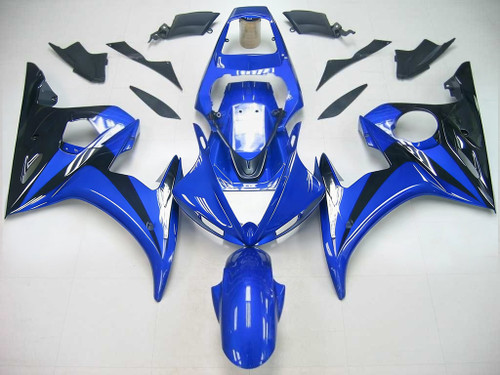 Injection Fairing Kit Bodywork Plastic ABS fit For Yamaha YZF 600 R6 2005