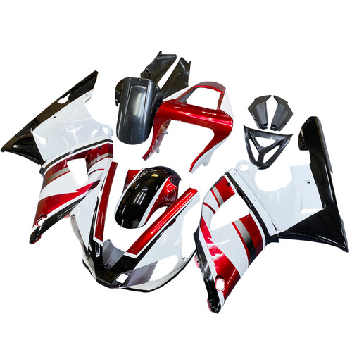 2000-2001 Yamaha YZF 1000 R1 Injection Fairing Kit Bodywork Plastic ABS #108 Amotopart Fairing