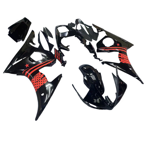 Injection Fairing Kit Bodywork Plastic ABS fit For Yamaha YZF 600 R6 2005
