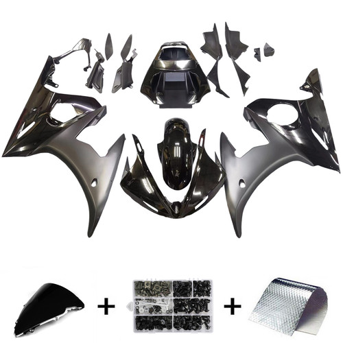 2003-2004/2006-2009 Yamaha YZF 600 R6S Amotopart Injection Fairing Kit Bodywork Plastic ABS #4